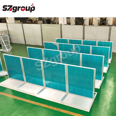 অ্যালুমিনিয়াম ভিড় নিয়ন্ত্রণ বাধা